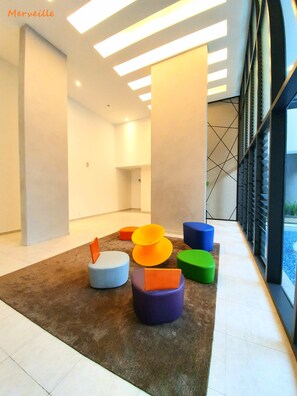 Lobby sitting area