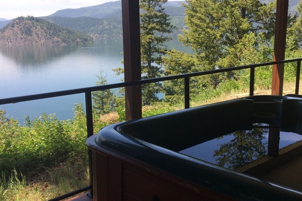 Bain à remous extérieur