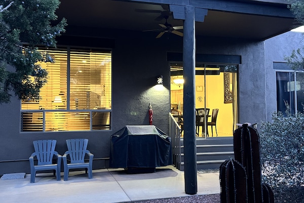 Our yard is private and inviting.You’ll feel alone when enjoying the hot tub.