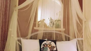 Blendingsgardiner og sengetøy