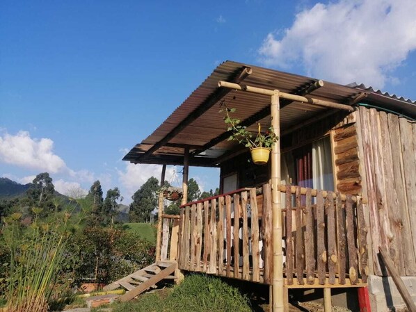 Overnatningsstedets facade