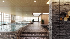 Couples treatment rooms, sauna, steam room, massages