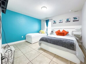3 bedrooms, iron/ironing board, travel cot, free WiFi