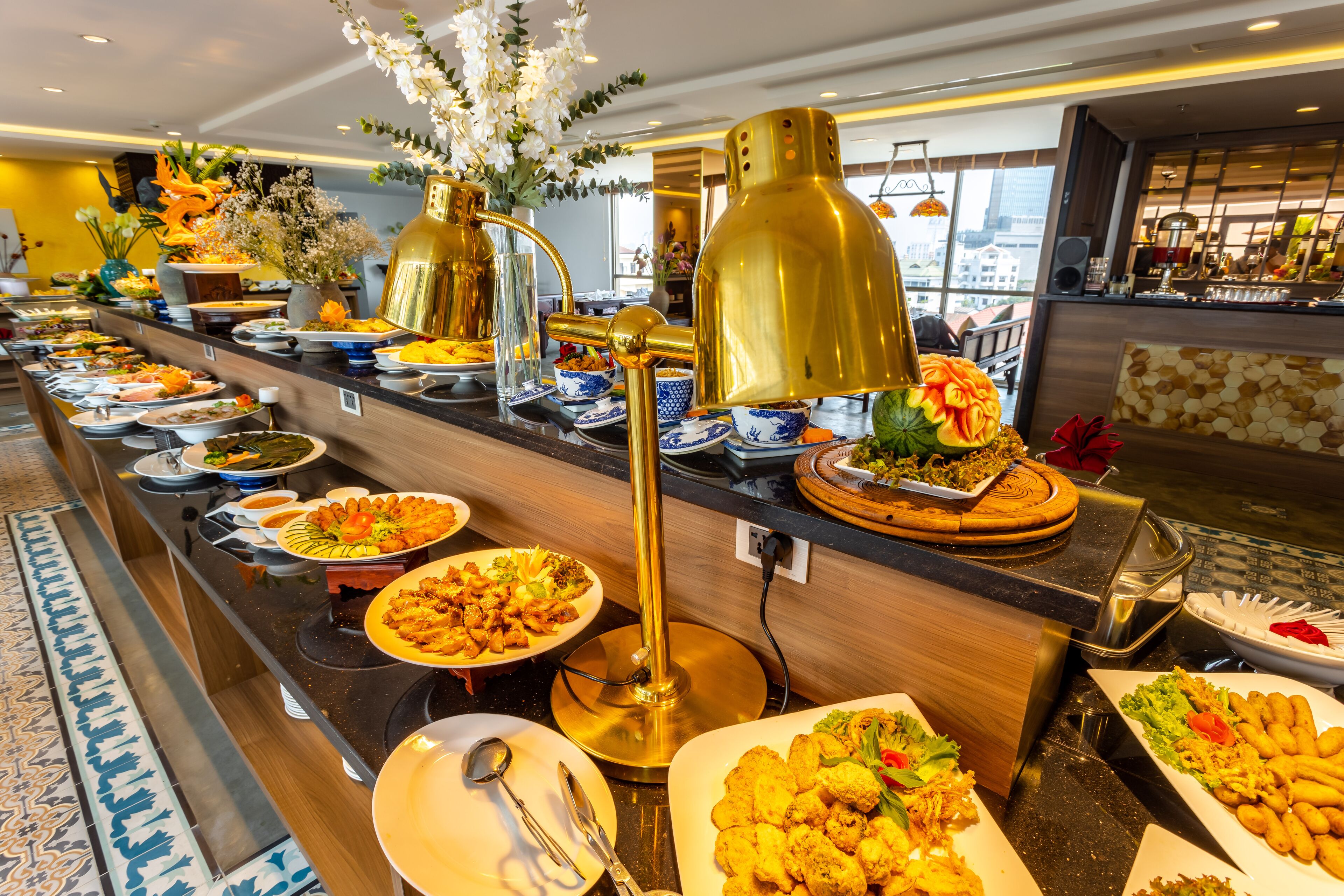 local and international cuisine