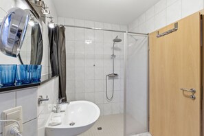 Dusche, Haartrockner, Seife