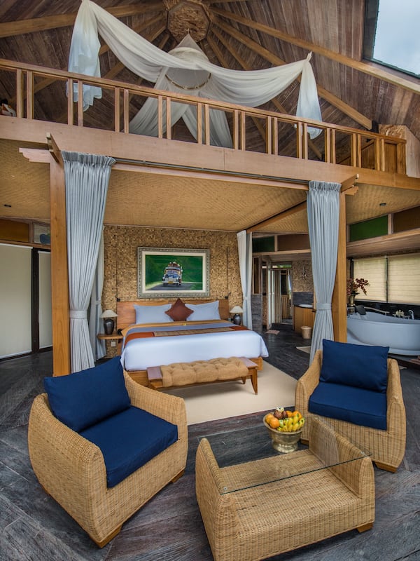 Luxury Villa, 1 Bedroom, Non Smoking, Hill View | 1 bedroom, minibar, in-room safe, desk