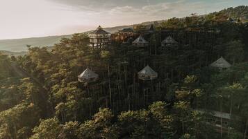 Pemandangan dari properti