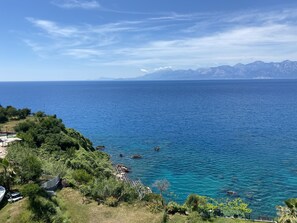 Blick vom Balkon