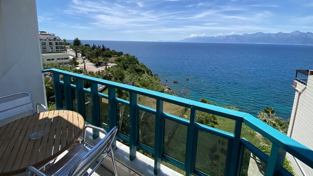Studio, Meerblick | Blick vom Balkon