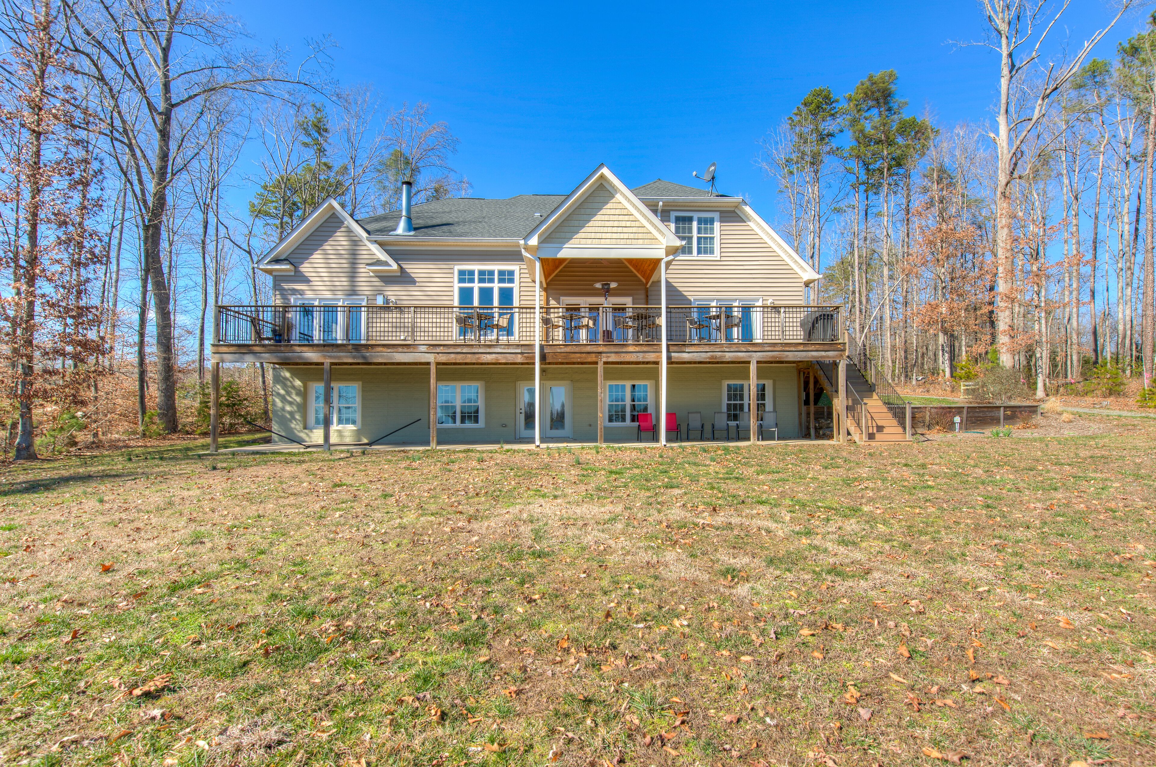 Splendid, dog-friendly, lakefront home w/ a private dock & amazing views