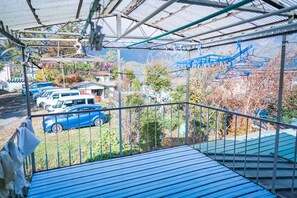 Balcony - Ryokan Fuji Heights (Fujikawaguchiko)