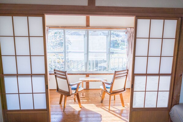 Traditional-Zimmer (Japanese Style B for 3 Guests) | Kostenloses WLAN