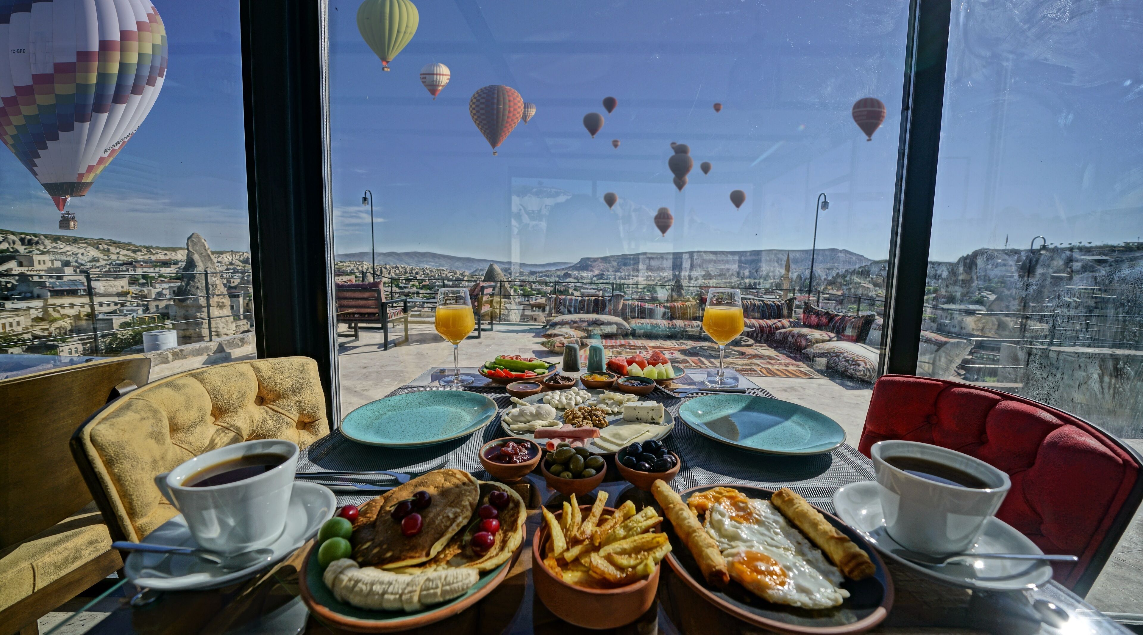 Thành phố nhìn từ nơi lưu trú