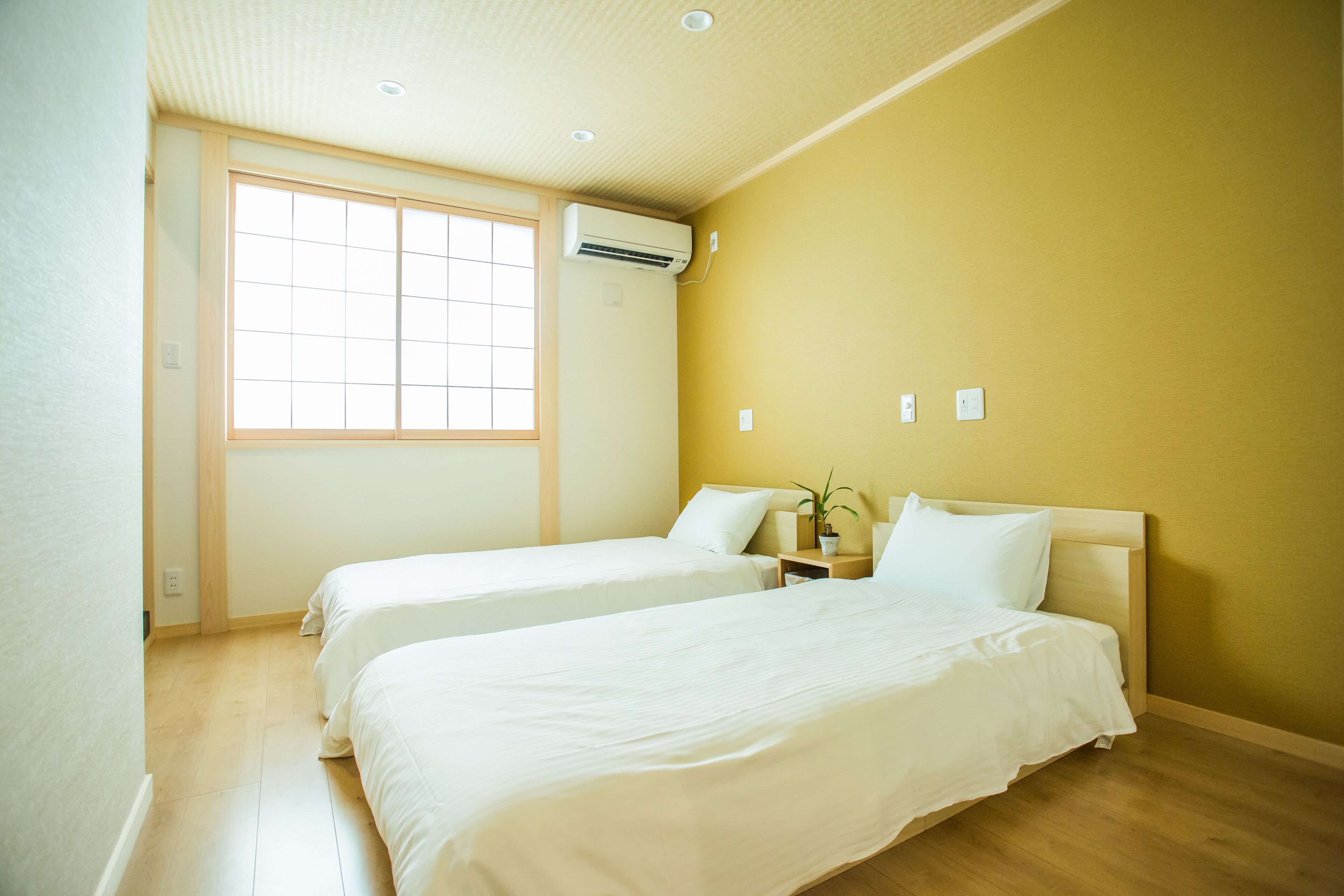 1 bedroom, desk, iron/ironing board (on request), WiFi (free)