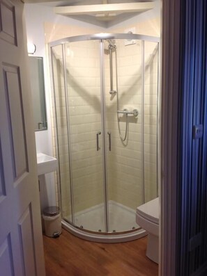 Free toiletries, hair dryer, slippers, towels