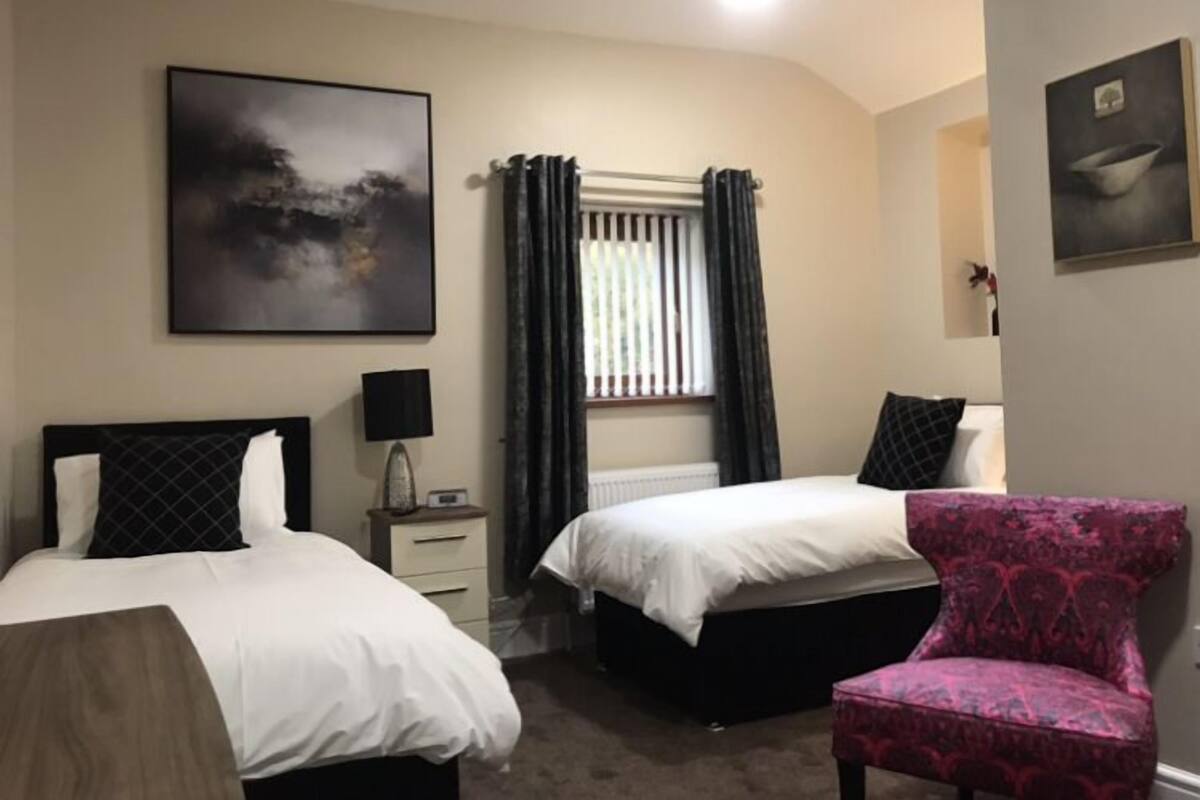 Classic Twin Room | Iron/ironing board, WiFi (free)