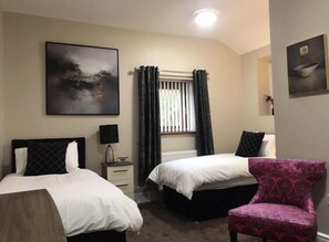 Classic Twin Room | Iron/ironing board, free WiFi - The George IV Inn (Swansea)