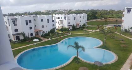 Mangle vue sur Piscine