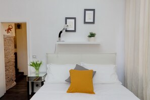Apartment, 1 Schlafzimmer | 1 Schlafzimmer, kostenloses WLAN, Bettwäsche