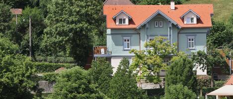 Fassade der Unterkunft