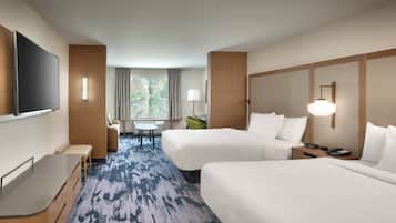 In-room safe, individually furnished, desk, blackout curtains