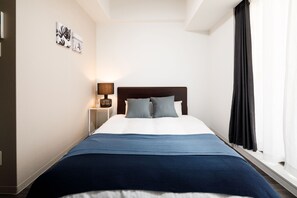 Basic Quadruple Room | Desk, laptop workspace, iron/ironing board, free WiFi - Flat34 Kitahorie (Osaka)