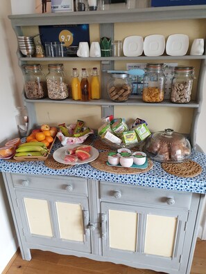 Gratis engelsk frukost varje dag 