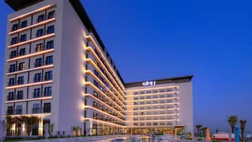 Blick von der Unterkunft