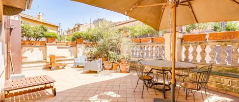 Apartment, 3 Bedrooms, Terrace | Terrace/patio