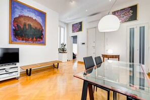 Apartment, 3 Bedrooms, Terrace | In-room dining - Colosseum Terrace Apartment (Rome)