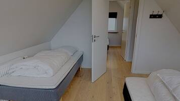 2 habitaciones, decoración personalizada y muebles diferentes