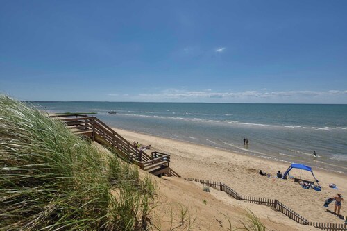 Walk to Water w/ Stunning Cove Views!