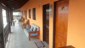 Terrace/patio - Pousada Nova Opção (Bertioga)