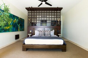 Villa (1 Bedroom) | 5 Schlafzimmer, laptopgeeigneter Arbeitsplatz, Bettwäsche