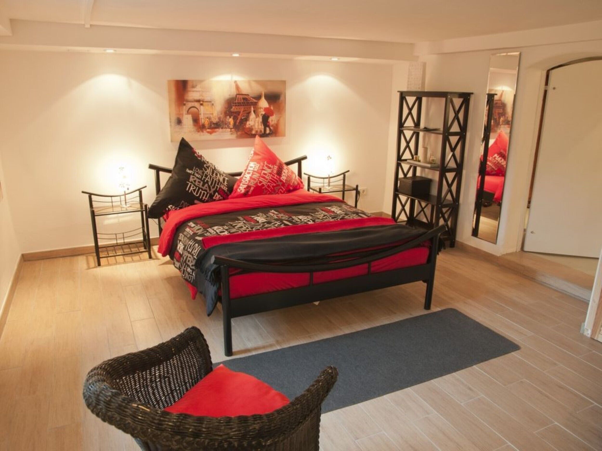 3 habitaciones, tabla de planchar con plancha y wifi gratis 