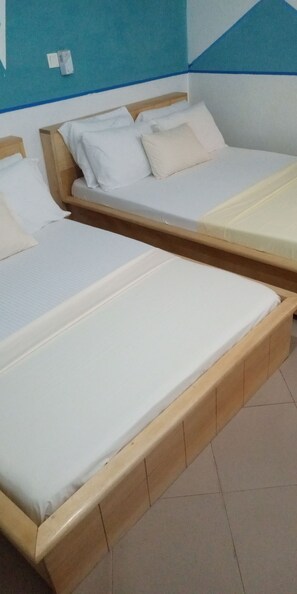 Deluxe Double Room Single Use | Desk, laptop workspace, free WiFi - JEBLEZ HOME LODGE (Busua)