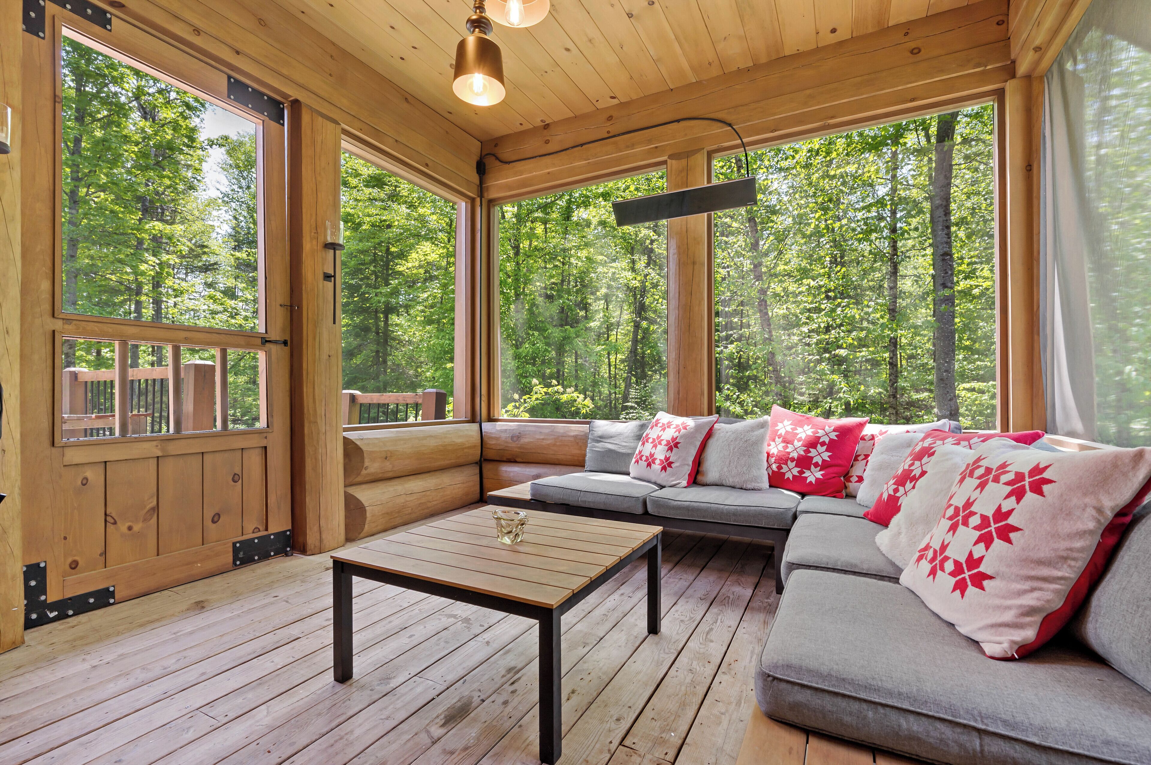 Ferienhaus, 4 Schlafzimmer, Küche | Wohnbereich | Flachbildfernseher