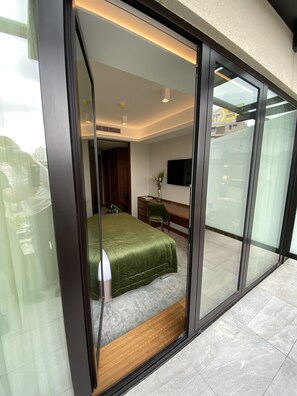 Quarto casal, sacada | Terraço/pátio