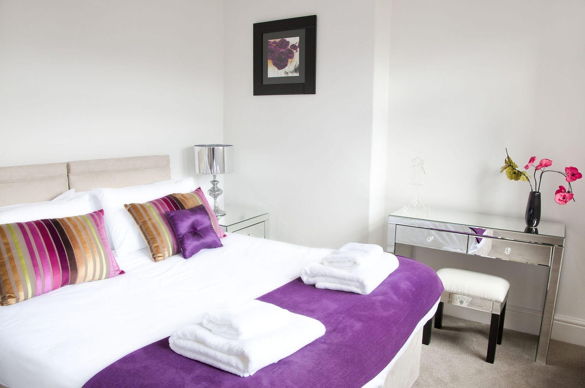 2 bedrooms, desk, iron/ironing board, free WiFi