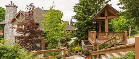 Façade de l’hébergement