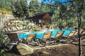 Seasonal outdoor pool