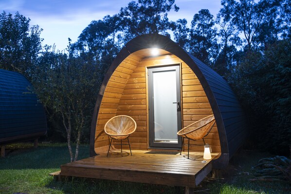 Façade de l’hébergement