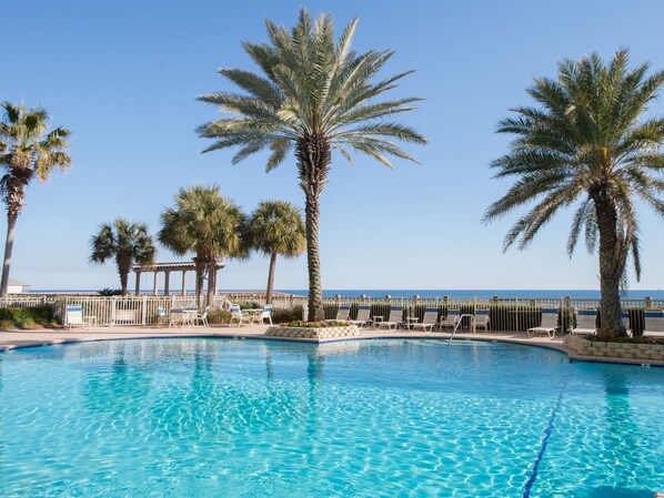 Indoor pool, outdoor pool
