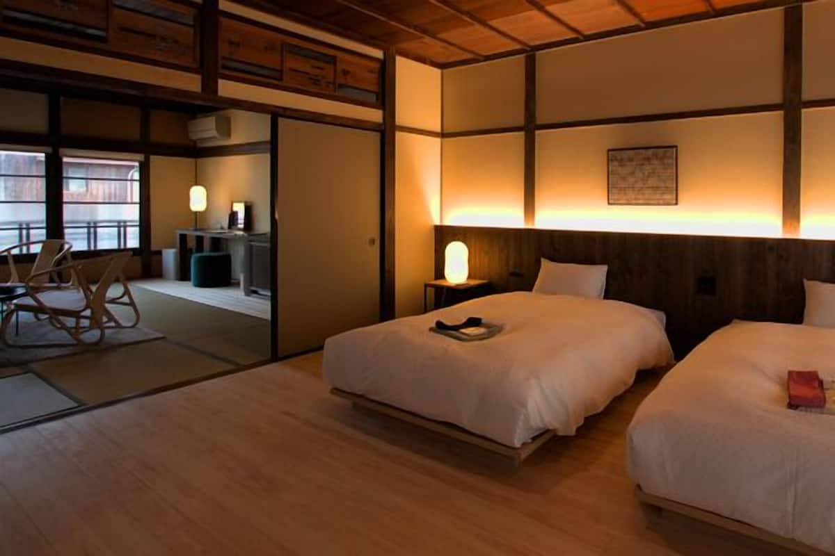 Habitación Premier con 2 camas individuales, no fumadores (ATU 602, 121 sqm) | 1 dormitorio, ropa de cama de alta calidad, edredones de plumas