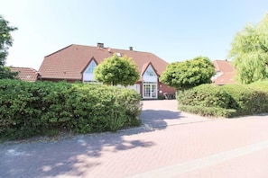 Fassade der Unterkunft