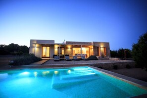 Outdoor pool - Lavanda en Can Corda, Chalet 4 Dormitorios 4 Baños con piscina en Cap de Barbaria Formentera (Sant Francesc de Formentera)