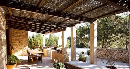 Piedra en Can Corda, Casa 3 Dormitorios 2 Baños sin piscina en Cap de Barbaria Formentera