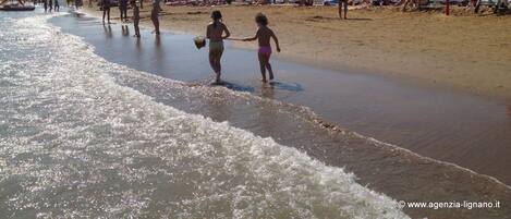 Sur la plage