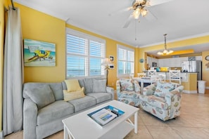 Condo, Multiple Beds (Crystal Tower 1809) | Living area | TV