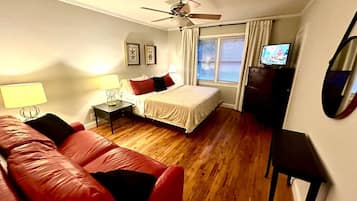 1 soveværelse, skrivebord, strygejern/strygebræt, Wi-Fi